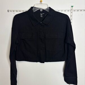 Windsor Black Cropped Jacket